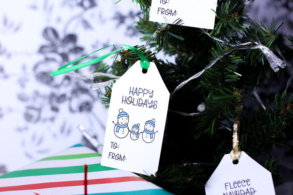Christmas Character Themed Gift Tags 8 Count