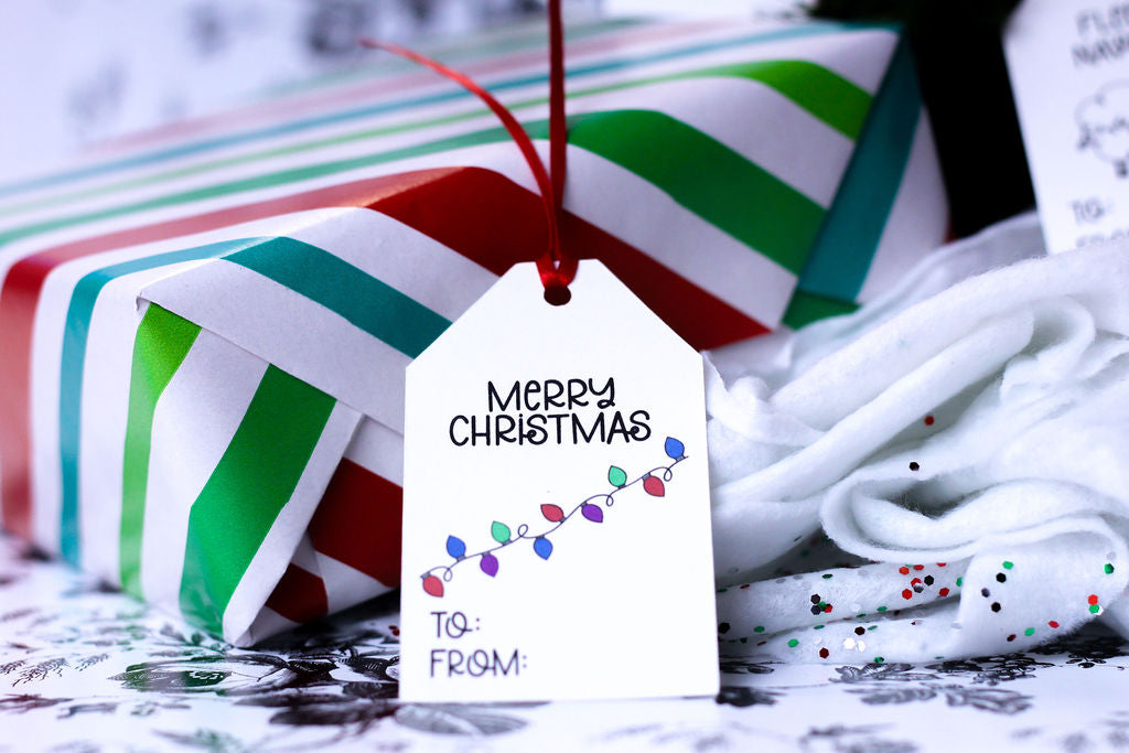 Christmas Character Themed Gift Tags 8 Count