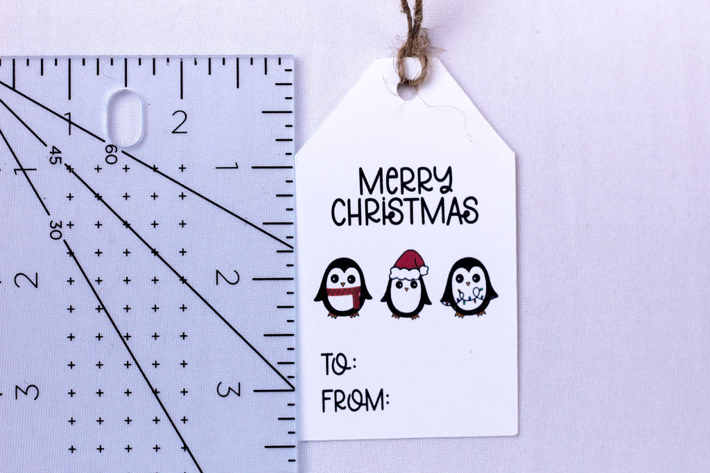 Christmas Character Themed Gift Tags 8 Count