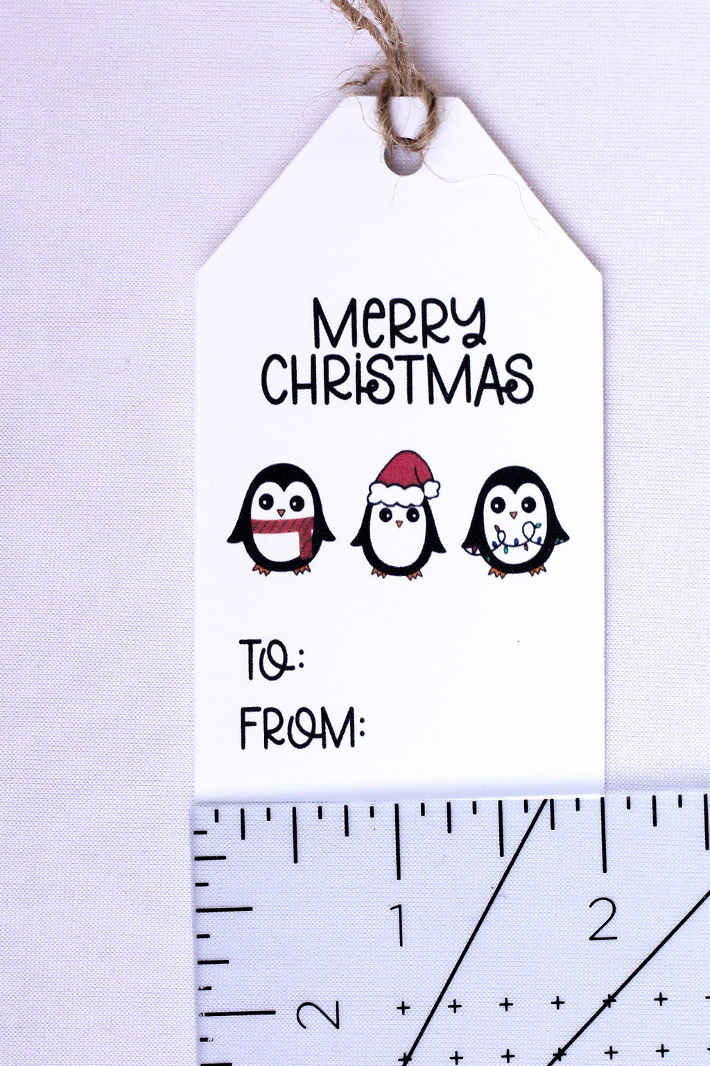 Christmas Character Themed Gift Tags 8 Count