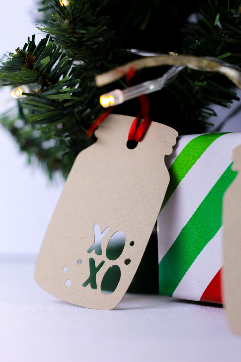 12-Pack, 3-Inch Mason Jar-Shaped Gift Tags