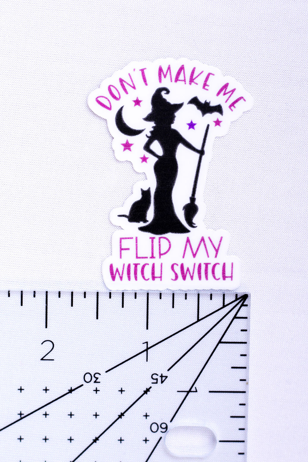 5-Pack, 3-Inch Sassy Halloween Stickers - Water Resistant, Vinyl