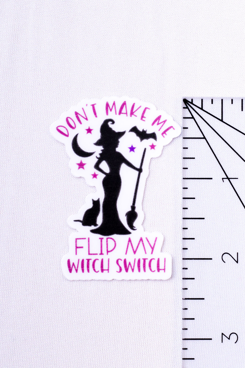 5-Pack, 3-Inch Sassy Halloween Stickers - Water Resistant, Vinyl