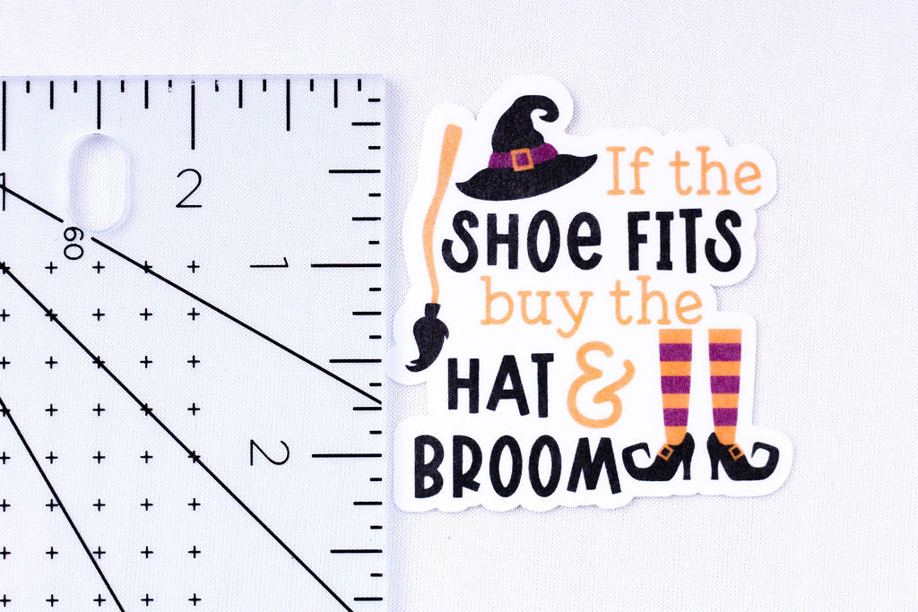 5-Pack, 3-Inch Coping Halloween Stickers - Water Resistant, Vinyl