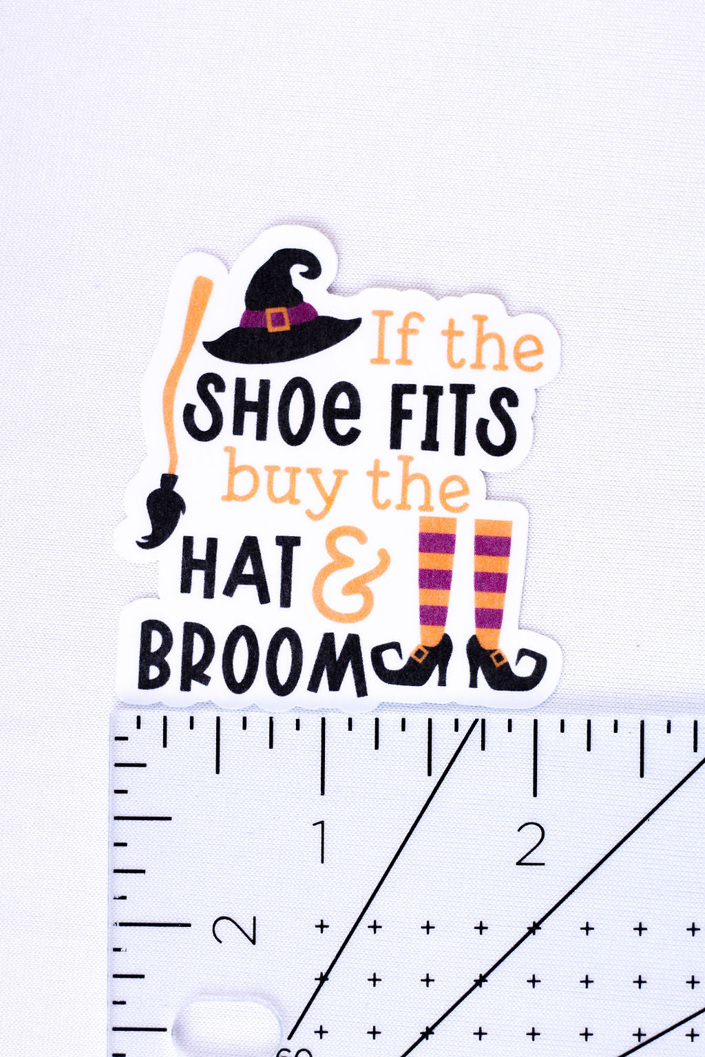 5-Pack, 3-Inch Coping Halloween Stickers - Water Resistant, Vinyl