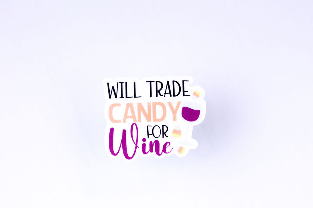 5-Pack, 3-Inch Coping Halloween Stickers - Water Resistant, Vinyl