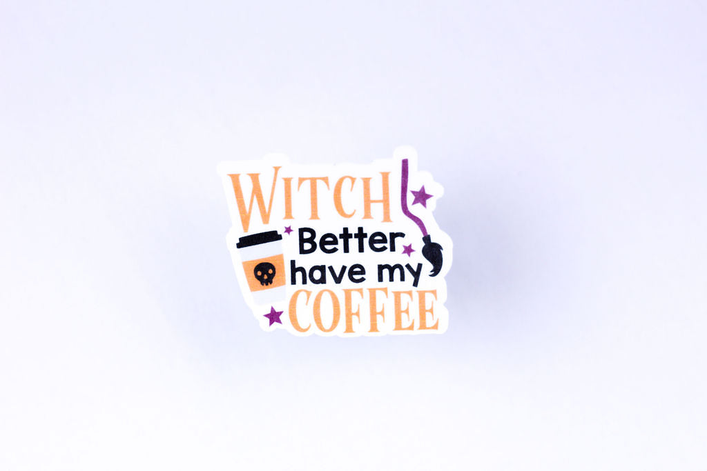 5-Pack, 3-Inch Sassy Halloween Stickers - Water Resistant, Vinyl