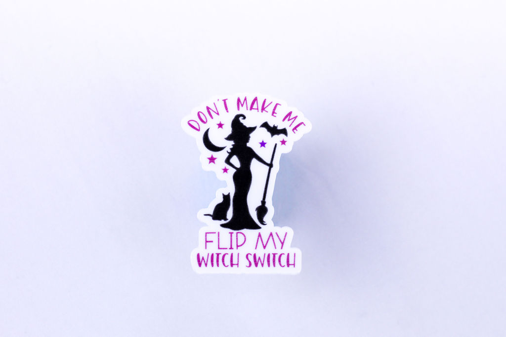 5-Pack, 3-Inch Sassy Halloween Stickers - Water Resistant, Vinyl