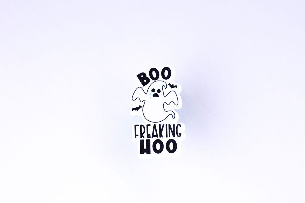 5-Pack, 3-Inch Coping Halloween Stickers - Water Resistant, Vinyl