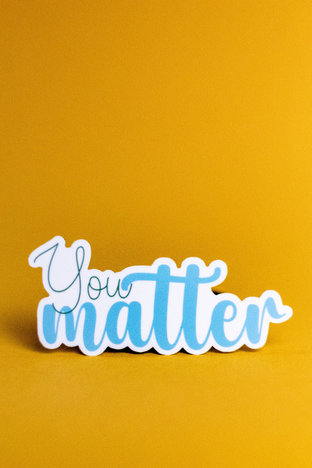 "You Matter", 3-Inch Mental Health Stickers - Water Resistant